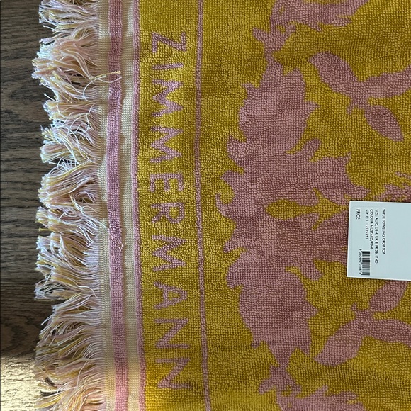 NWT ZIMMERMAN Wylie French terry crop top - Picture 4 of 5